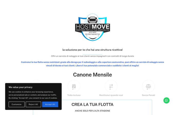 Screenshot of hostmove.it