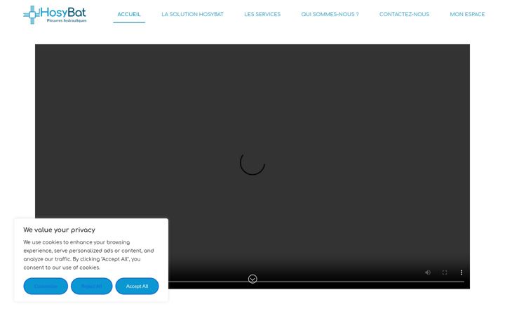 Screenshot of hosybat.fr