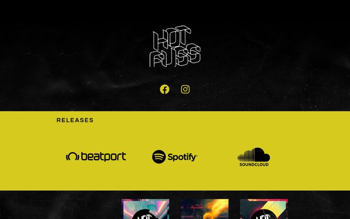 Screenshot of hot-fuss.com
