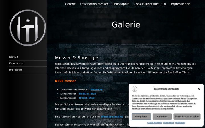 Screenshot of hot-messer.de