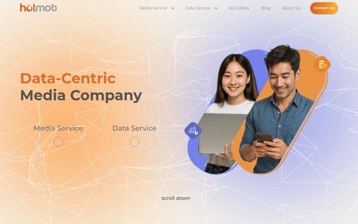 Screenshot of hot-mob.com