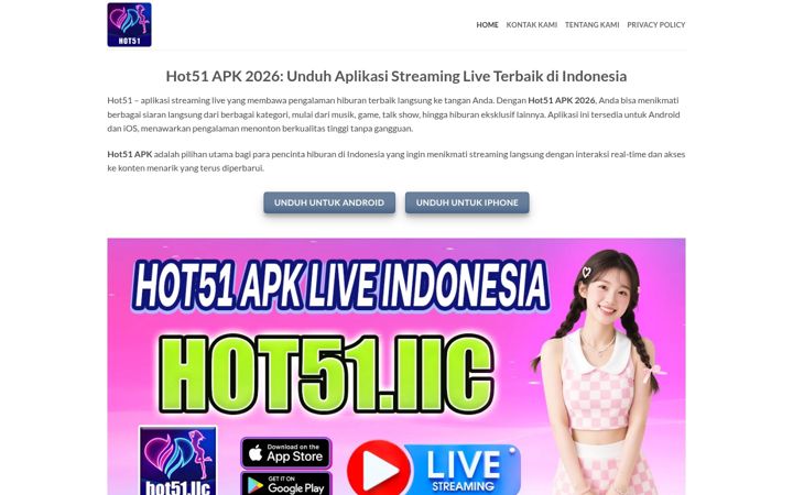 Screenshot of hot51.llc