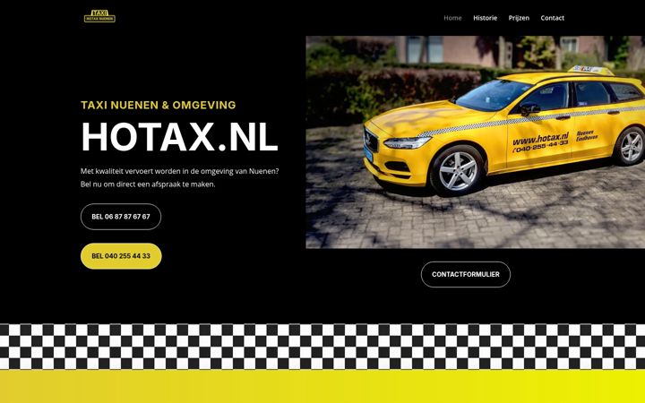 Screenshot of hotax.nl