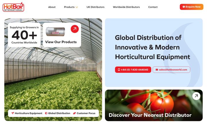 Screenshot of hotboxworld.com