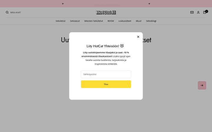 Screenshot of hotcat.fi