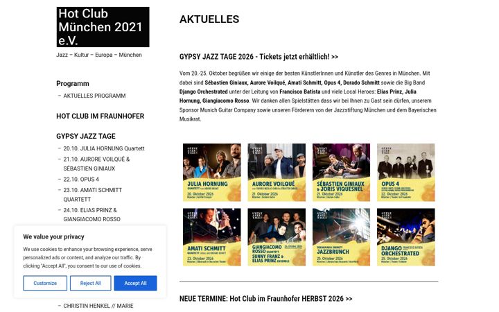 Screenshot of hotclubmunich.de