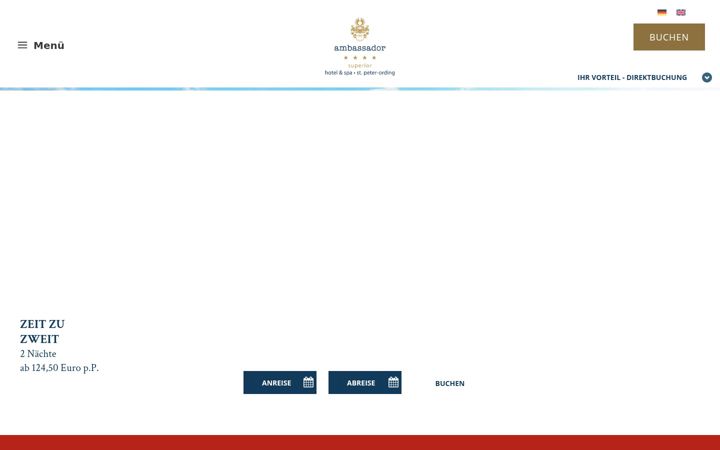Screenshot di hotel-ambassador.de