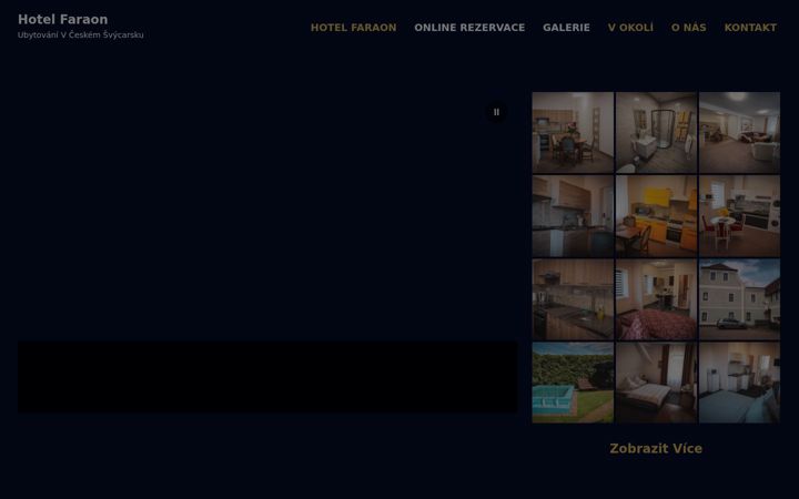 Screenshot of hotel-apartment-faraon.cz