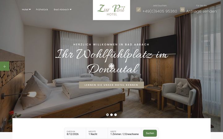 Screenshot of hotel-badabbach.de