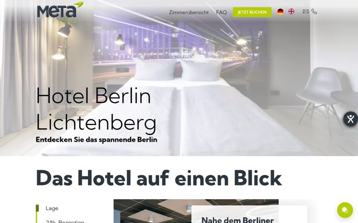 Screenshot of hotel-berlin-lichtenberg.de