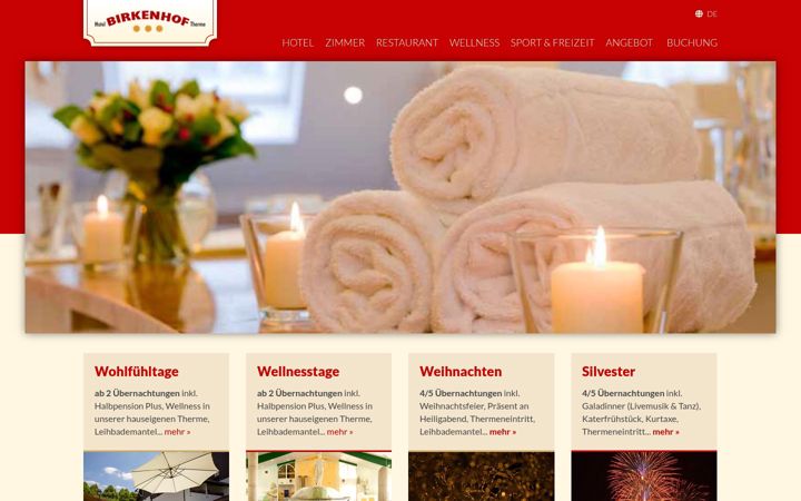 Screenshot of hotel-birkenhof.com