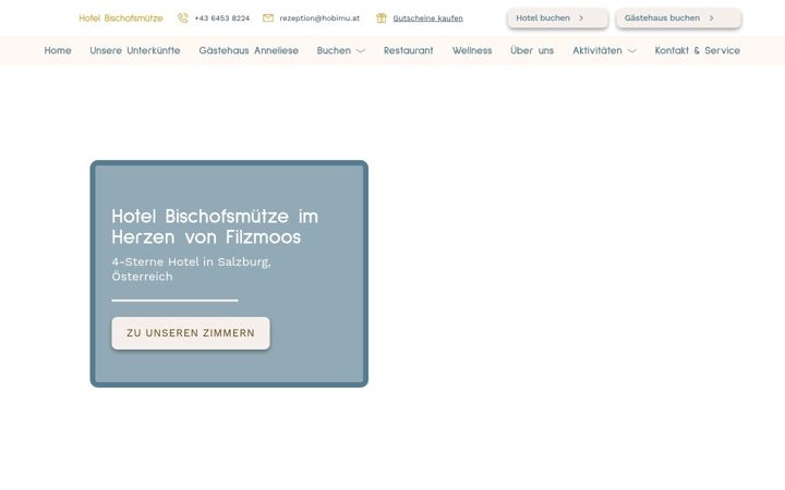 Screenshot of hotel-bischofsmuetze.at