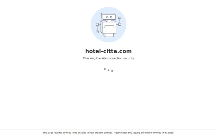 Posnetek zaslona hotel-citta.com