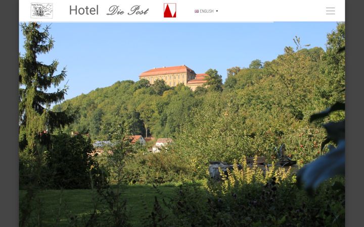 Screenshot of hotel-diepost.de