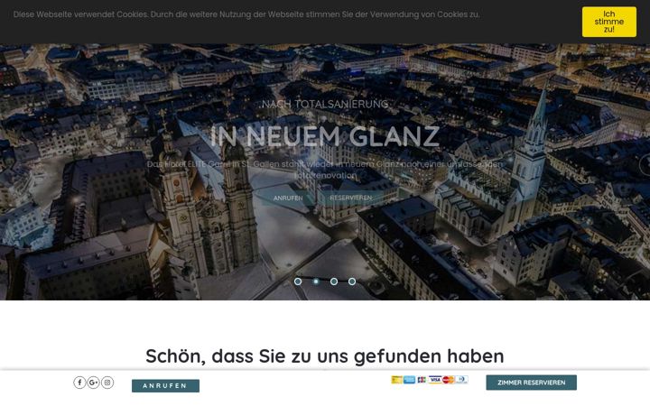 Screenshot of hotel-elite.ch