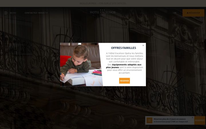 Screenshot of hotel-excelsior-opera.com