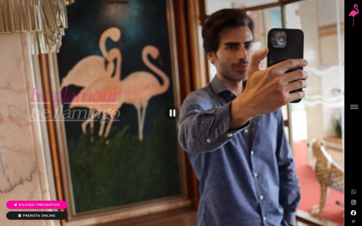 Screenshot van hotel-flamingo.com