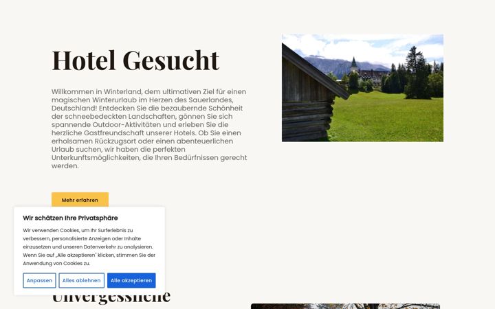 Screenshot of hotel-gesucht.info