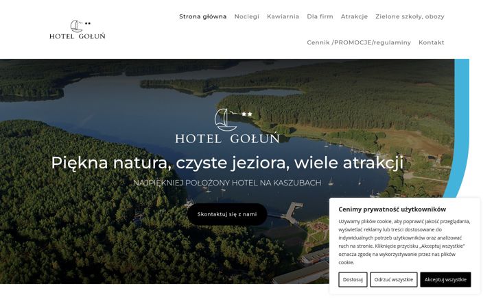 Screenshot of hotel-golun.com.pl