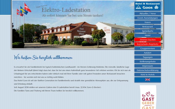 Screenshot of hotel-goos.de