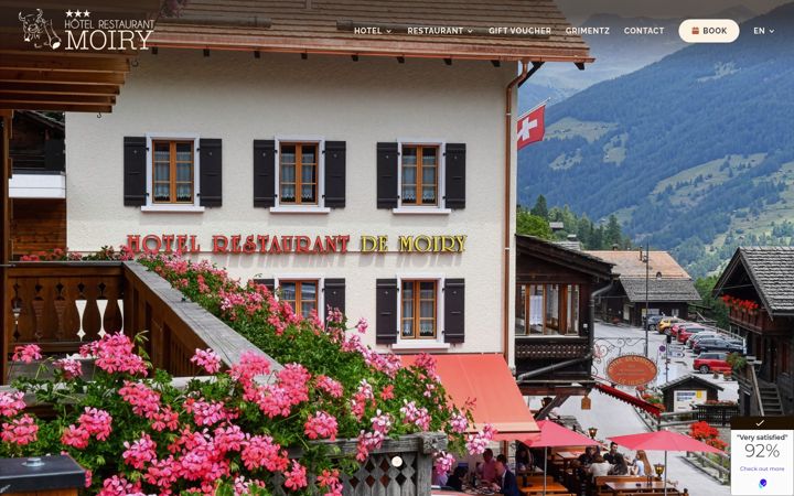Screenshot of hotel-grimentz.ch