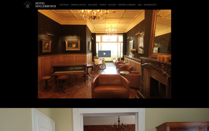 Screenshot of hotel-hollerbusch.de
