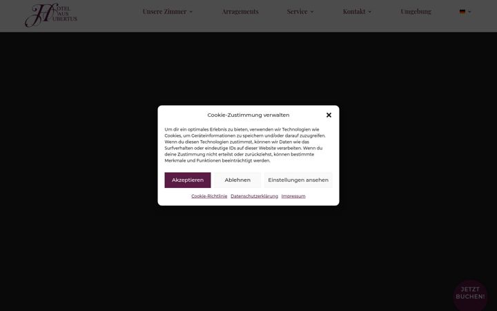 Screenshot of hotel-hubertus-schneverdingen.de