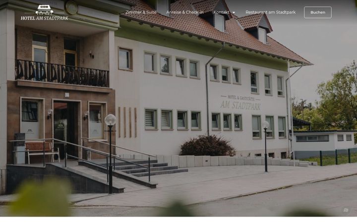 Screenshot of hotel-in-nordhausen.de