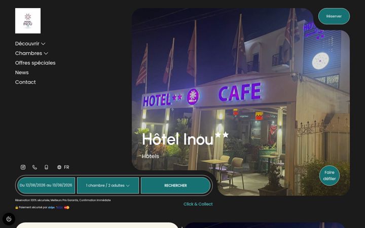 Screenshot of hotel-inou.com