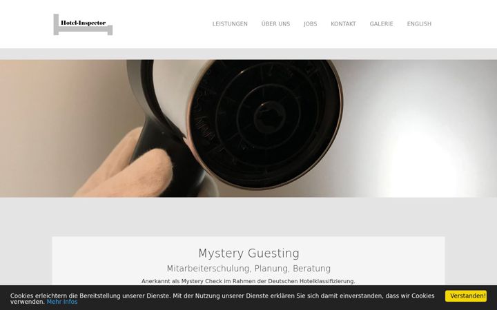Screenshot of hotel-inspector.de