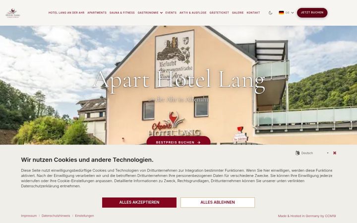 Screenshot of hotel-lang-altenahr.de
