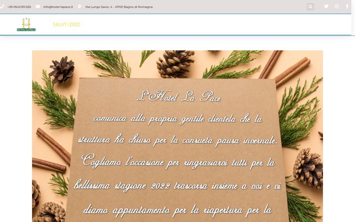 Screenshot of hotel-lapace.it