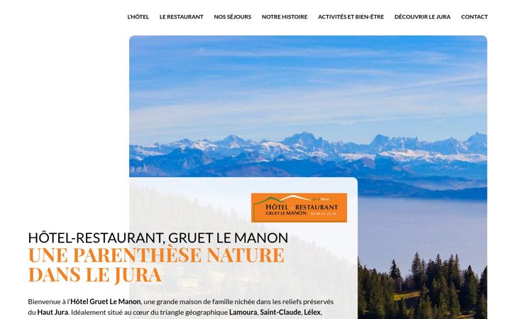 Screenshot of hotel-lemanon.com