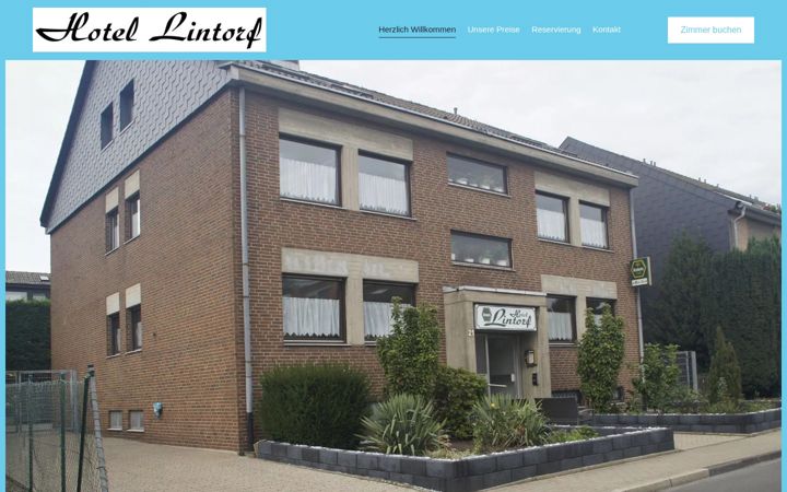 Screenshot of hotel-lintorf.de