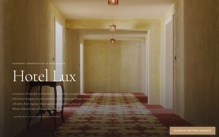 Screenshot of hotel-lux.eu