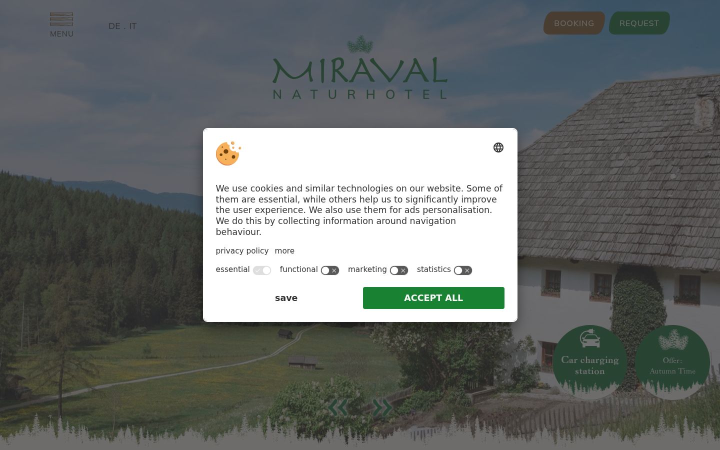 Ekraanipilt nõusolekubännerist, mida näidati enne mis tahes suhtlust