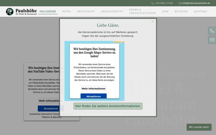 Screenshot of hotel-paulshoehe.de