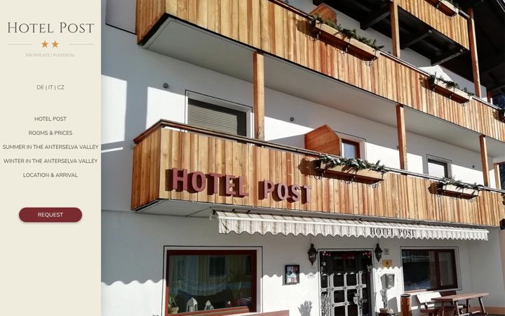 Screenshot of hotel-post-antholz.it