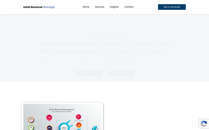 Screenshot of hotel-revenue-manager.com
