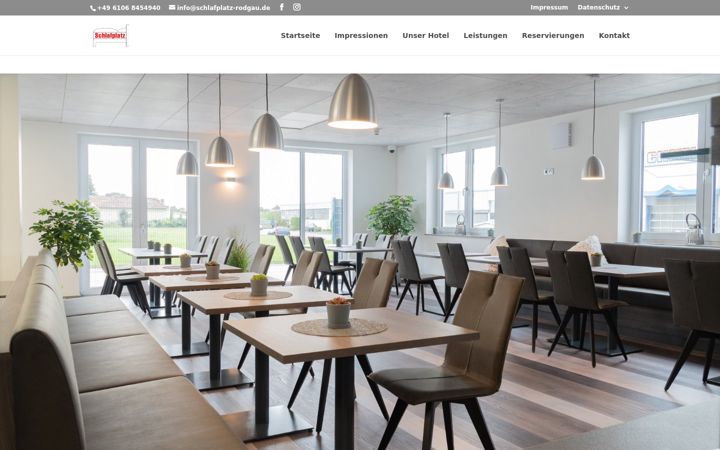 Screenshot of hotel-rodgau.de