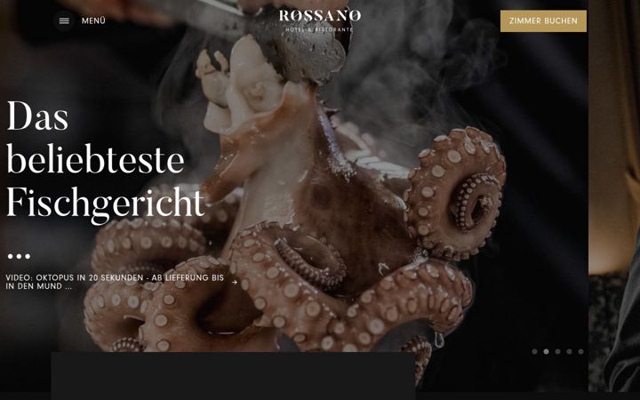 Screenshot of hotel-rossano.de