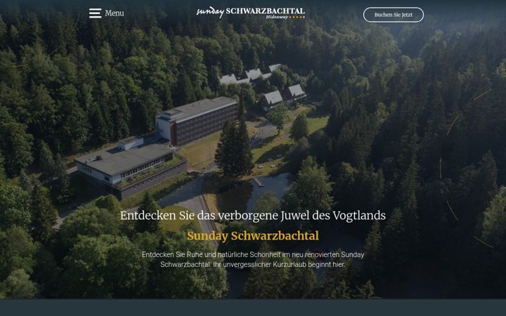 Screenshot of hotel-schwarzbachtal.de