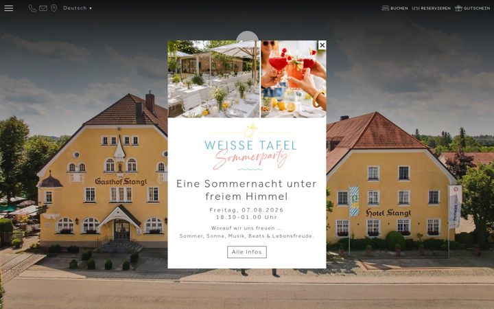 Captura de pantalla de hotel-stangl.de