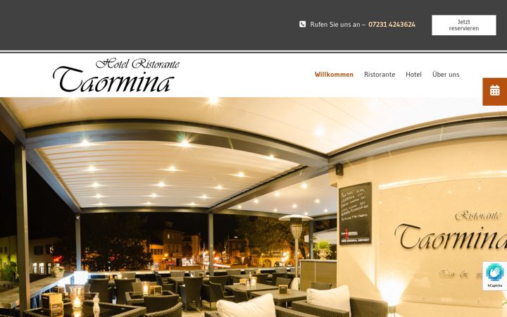 Screenshot of hotel-taormina.de