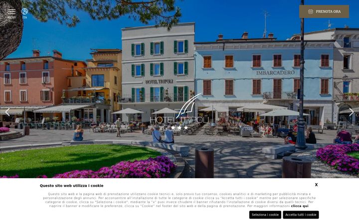 Screenshot of hotel-tripoli.it