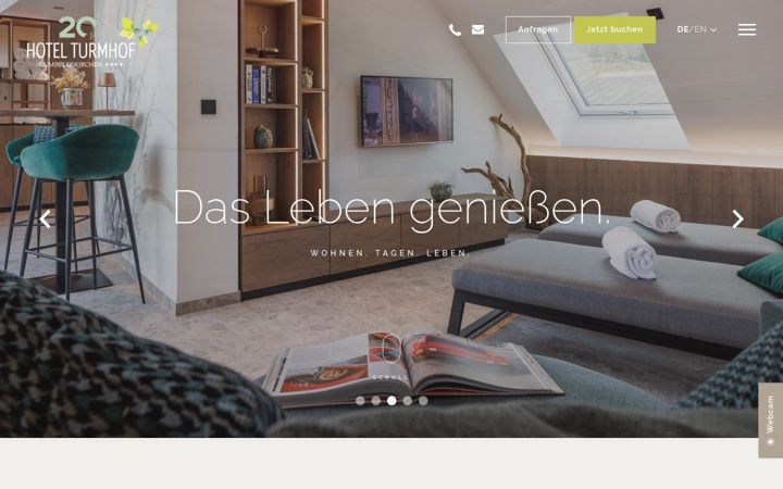 Screenshot of hotel-turmhof.at