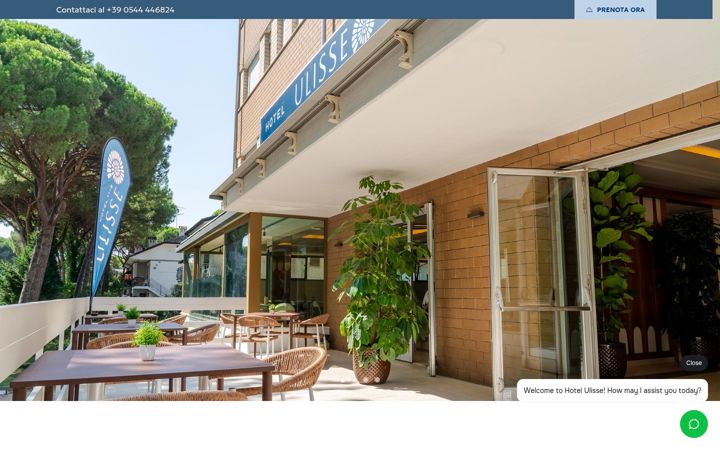 Screenshot of hotel-ulisse.com