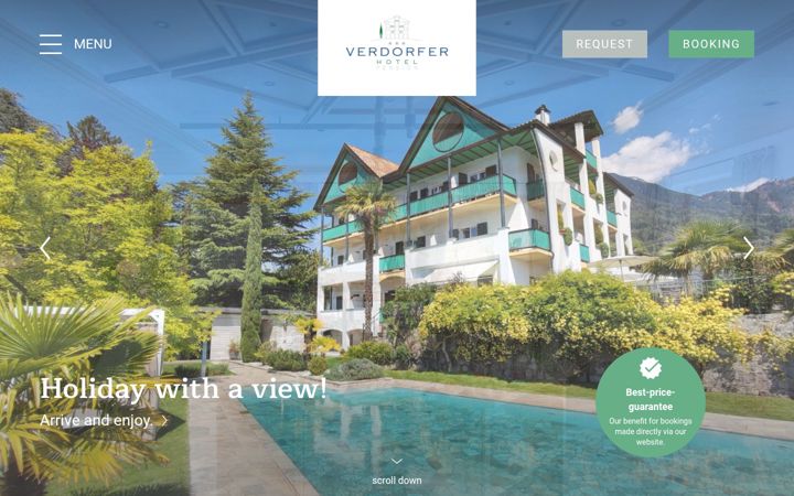 Screenshot of hotel-verdorfer.it