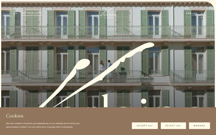 Screenshot of hotel-verlaine-cannes.com