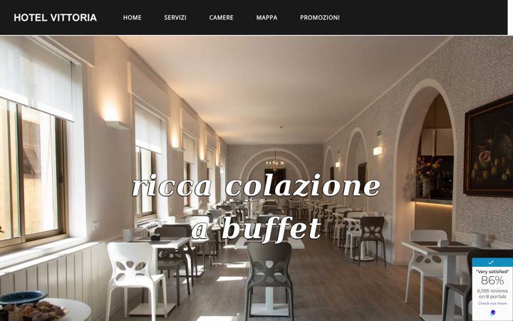 Screenshot of hotel-vittoria-genova.it